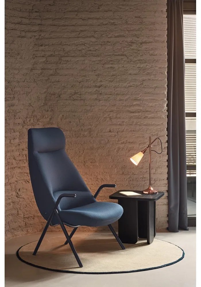 Dins sötétkék fotel, magasság 114 cm - Teulat