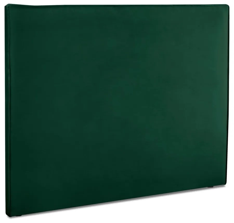 Sötétzöld ágytámla 140x120 cm Natalia – Milo Casa