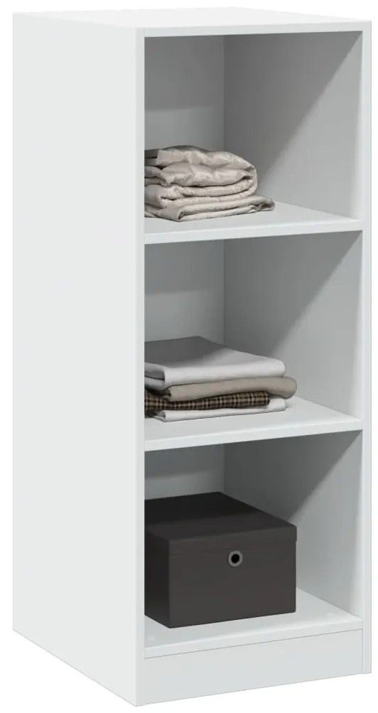 vidaXL fehér szerelt fa ruhásszekrény 48 x 41 x 102 cm