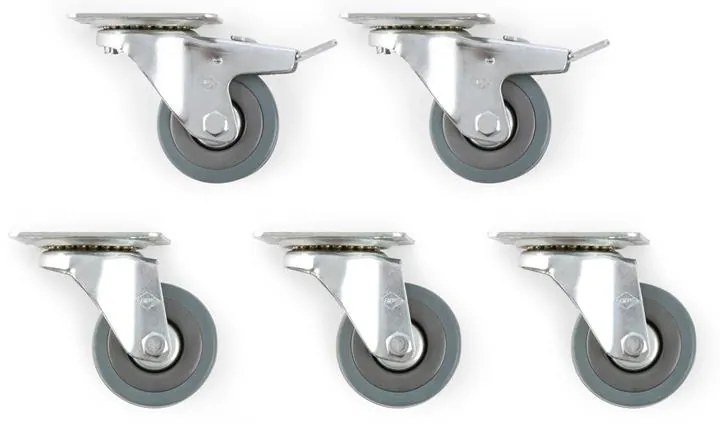 Blumfeldt Hiddensee, kerék a strandkosár áthelyezésére, kerekek rögzítőfékkel, 50x17cm, max. 500kg