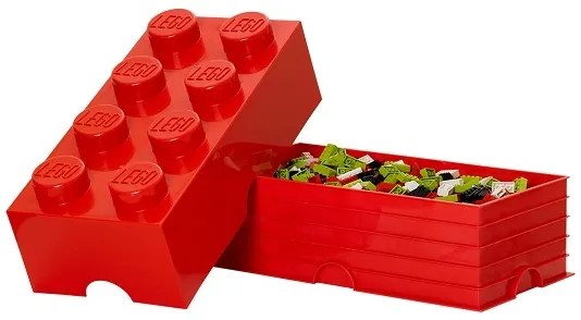 Tároló doboz 8-as, többféle - LEGO Szín: světle zelená