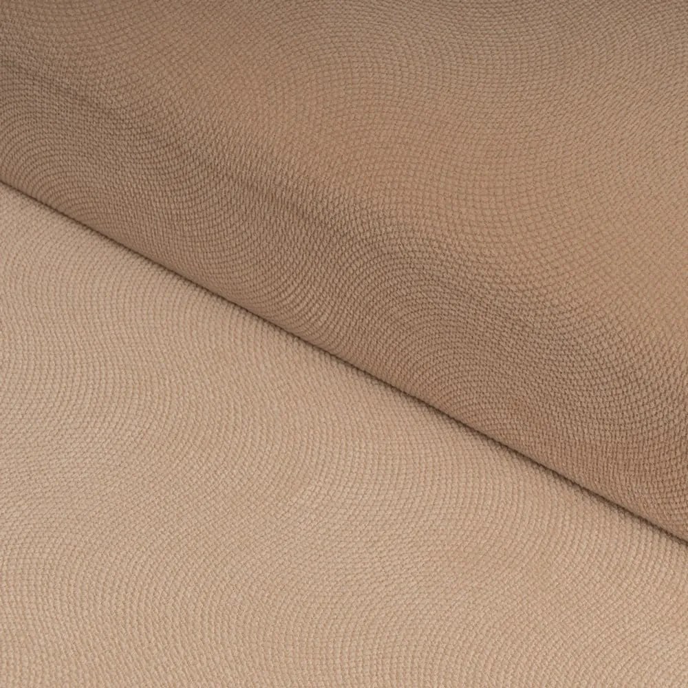 Világosbarna bársony puff Estela – Casa Selección