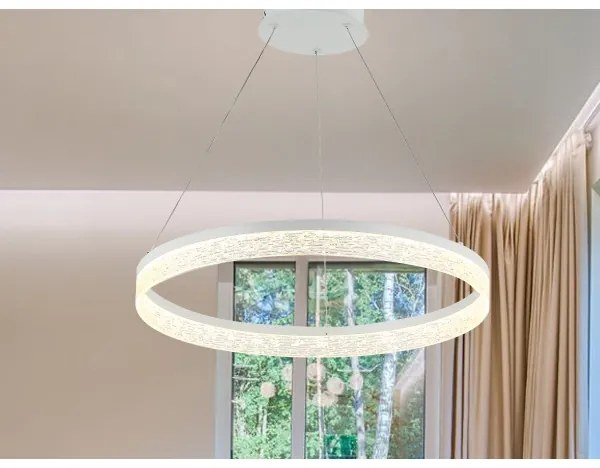 LED dimmelhető kábeles csillár ALIANZ LED/45W/230V 3000-6000K + távirányítóval