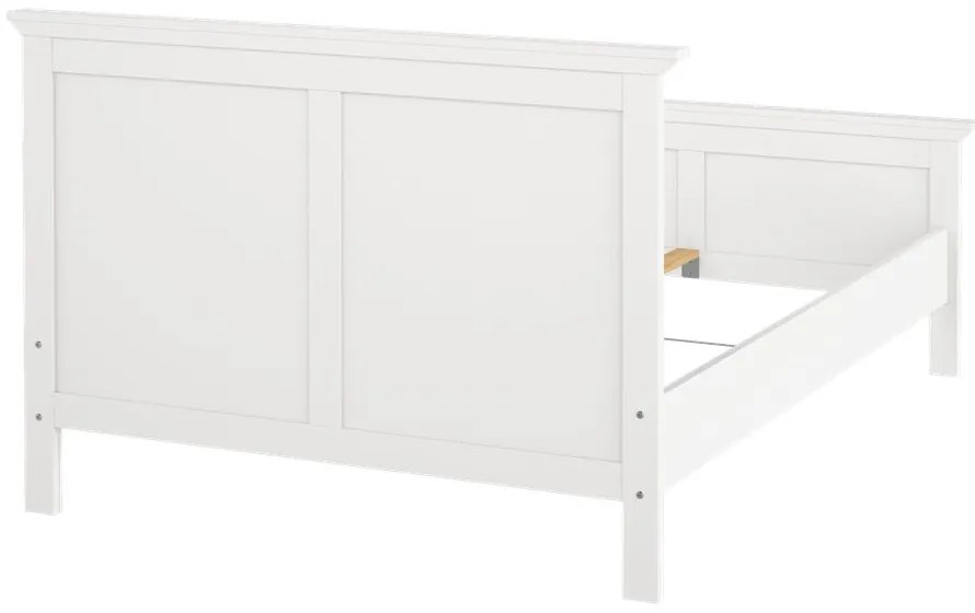 Fehér franciaágy 140x200 cm Paris – Tvilum