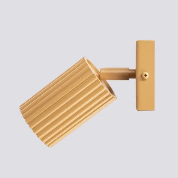 Sollux SL.1559 - Fali spotlámpa KARBON 1xGU10/10W/230V arany