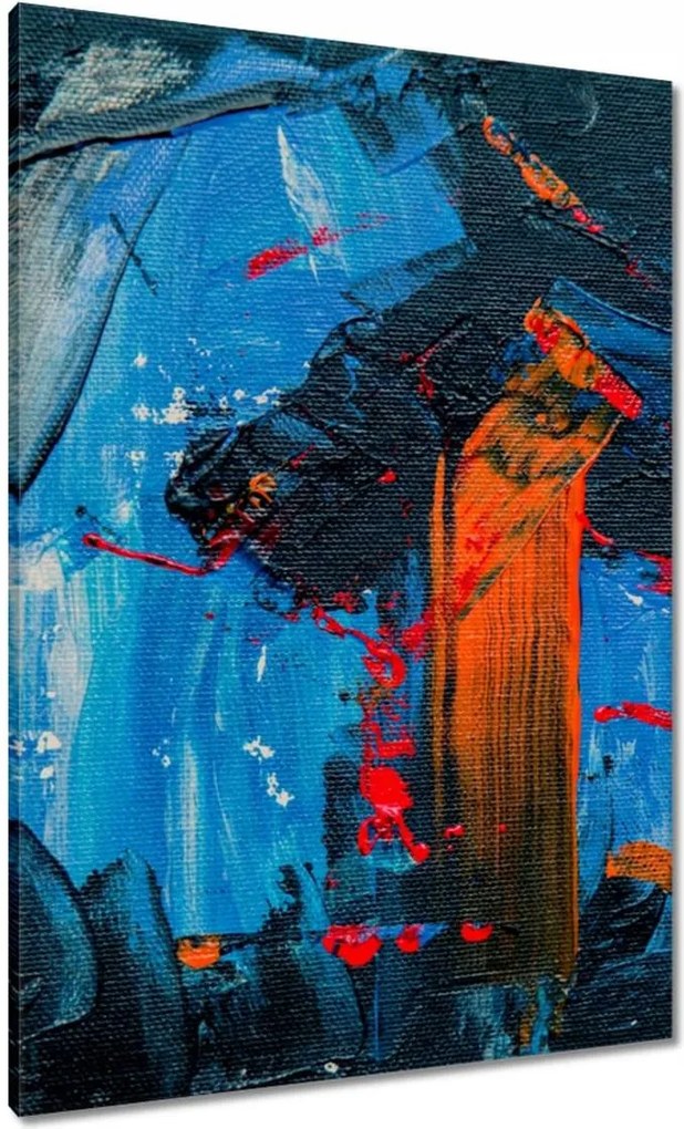 Festmények 70x100 Absztrakt indián