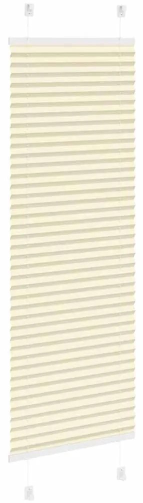 pliszírozott redőny krém 40x150 cm szövetszélesség 39,4 cm