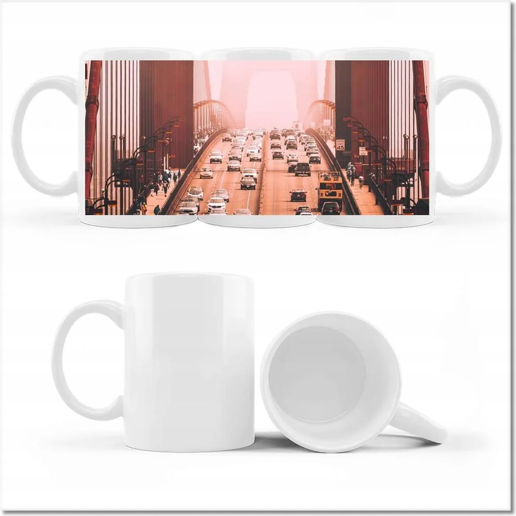 Nyomtatott bögre Városi táj Kilátás