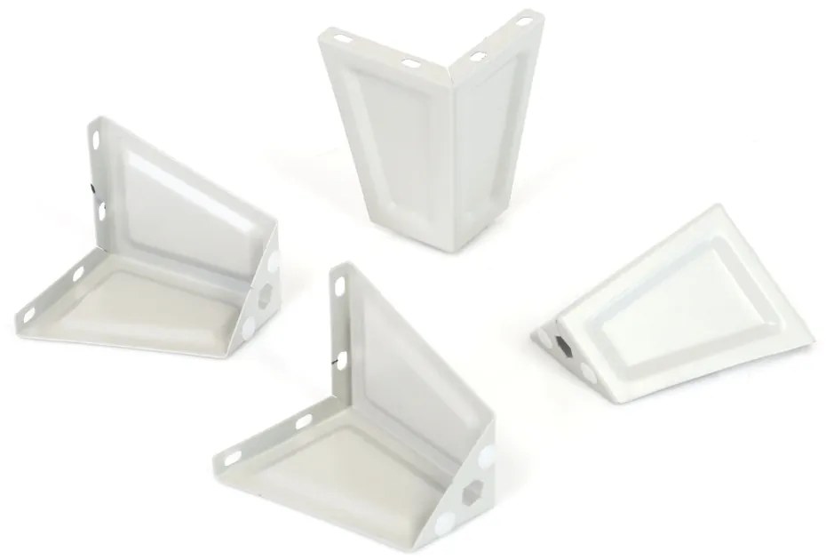 Fém szekrény - 2 doboz, 38 x 45 x 195 cm, fix lábakkal, lakathoz zár, kék - ral 5012