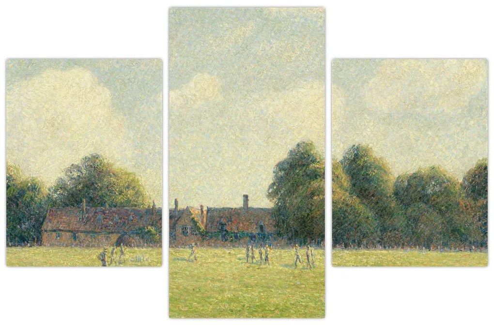 Kép - Camille Pissarro, Hampton Court Green, reprodukciók (90x60 cm)