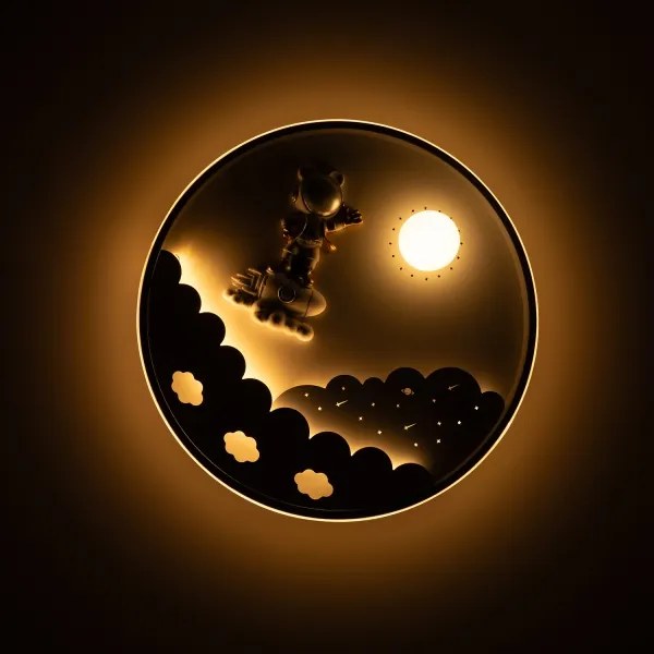 Brilagi - LED dimmelhető gyerekszoba mennyezeti lámpa ASTRO LED/68W/230V 3000-6000K +távirányító