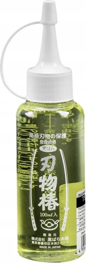 Kanetsune Tsubaki Japán Kaméliaolaj Acél Kések Védelmére 100ml
