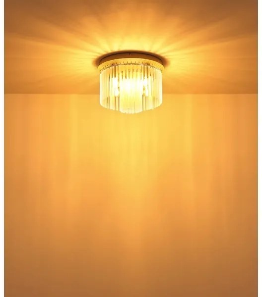 Globo 15698DB - GORLEY mennyezeti lámpa, 5x E14/40W/230V, átmérő 32 cm