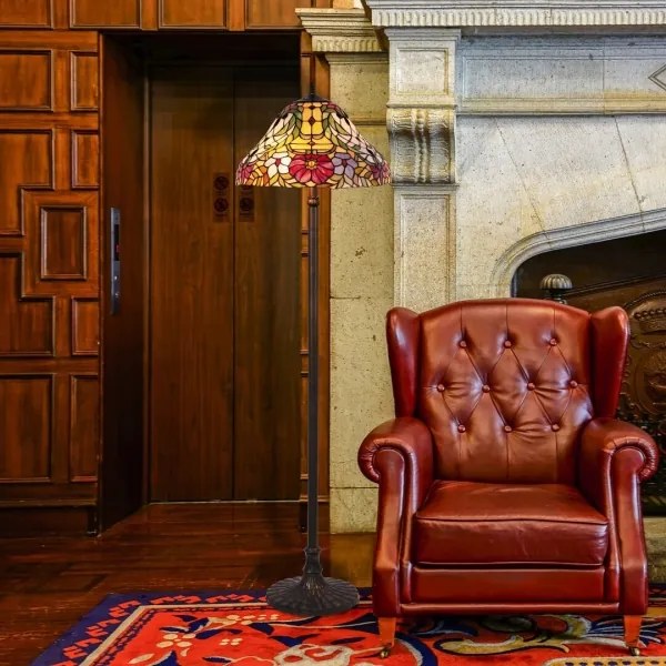 Rabalux 8088 - Tiffany állólámpa MIRELLA 2xE27/60W/230V