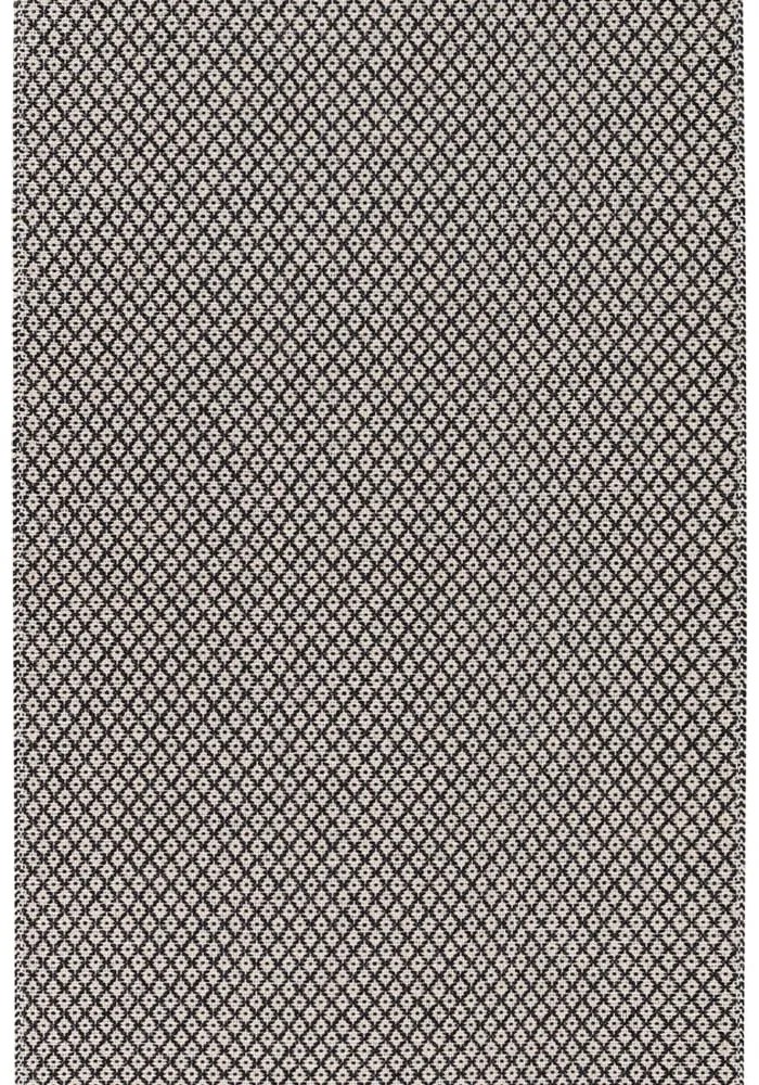 Diby krémszínű-fekete kültéri szőnyeg, 70 x 100 cm - Narma