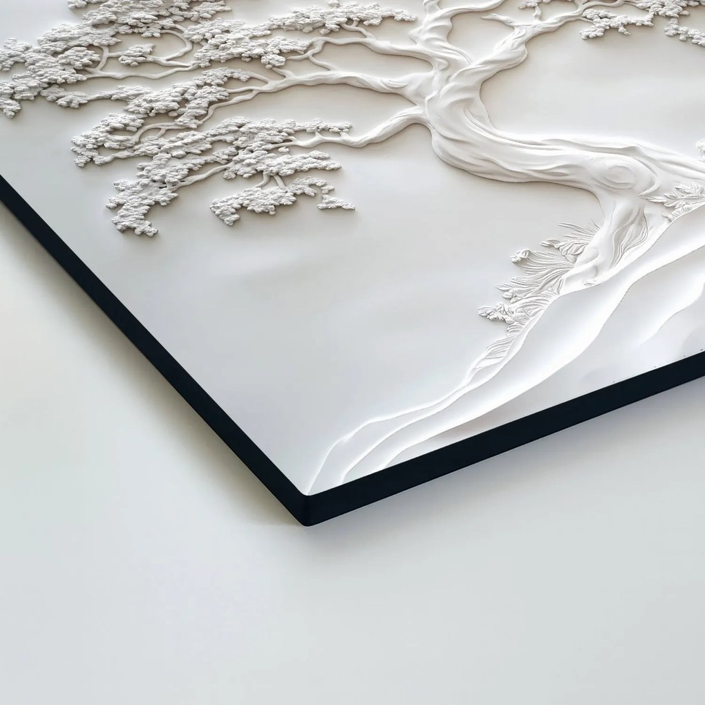 DUBLEZ | Fehér Életfa a falra - Frissesség