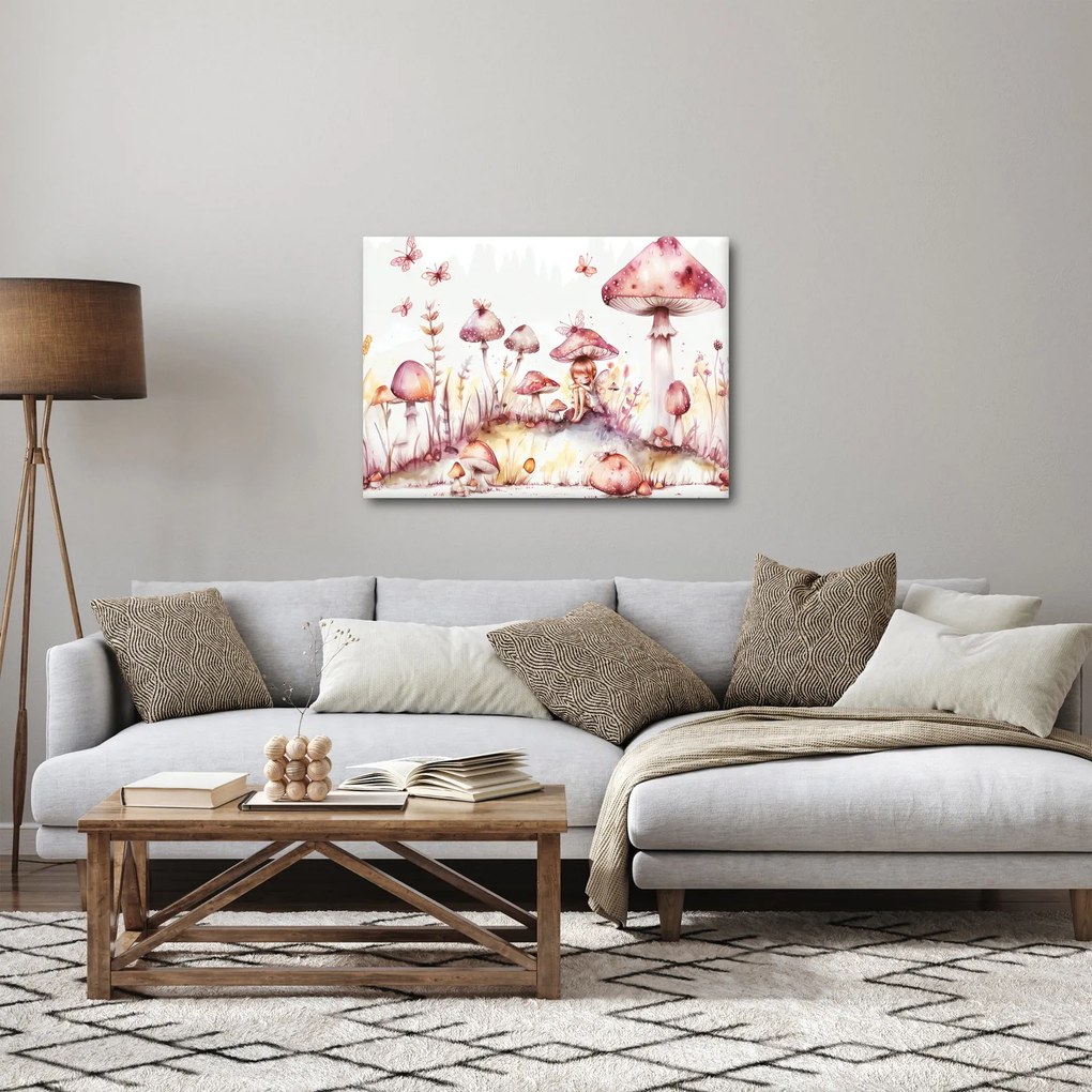 Kép - Rózsaszín tündér (70x50 cm)