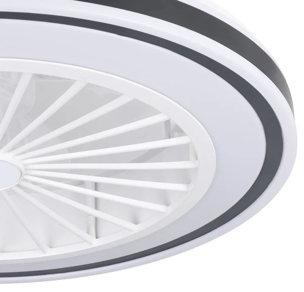 Eglo Almeria 35182 távirányítós mennyezeti ventilátoros lámpa, 3x8,5W LED, 2700K-6500K, 3300 lm