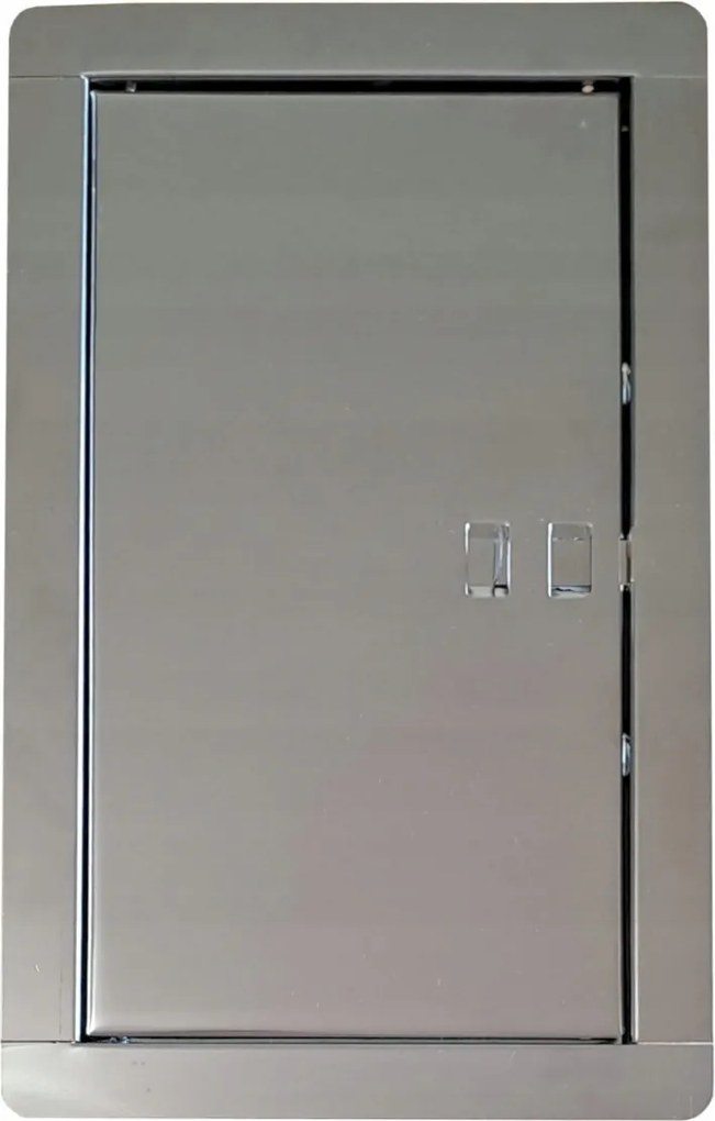 Kéményajtó Tisztító 13x26 CM Rozsdamentes Dupla Alj Lengyel