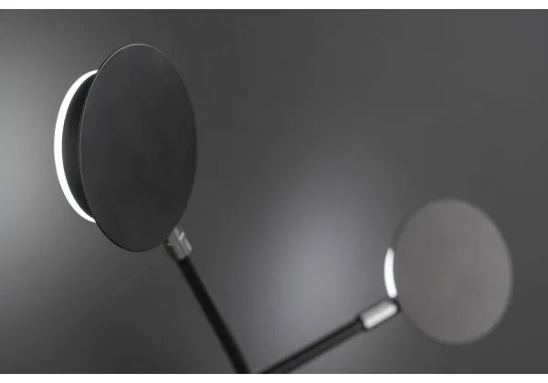 Wofi 446604109000 - LED fali lámpa BELIZE 4xLED/5W/230V 3000K fekete