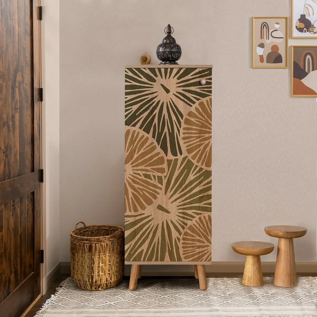 Mega Sonoma Oak Palm cipősszekrény