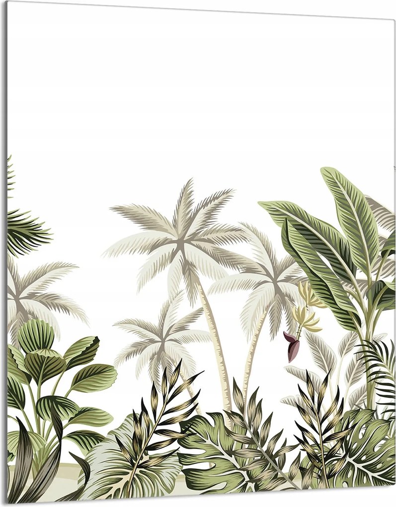 Üveg Vágódeszka 40x52 Levelek a Konyhába