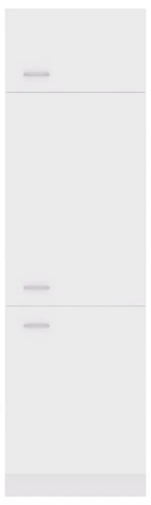 “Lyon” fehér szerelt fa szekrény hűtőhöz 60 x 57 x 207 cm