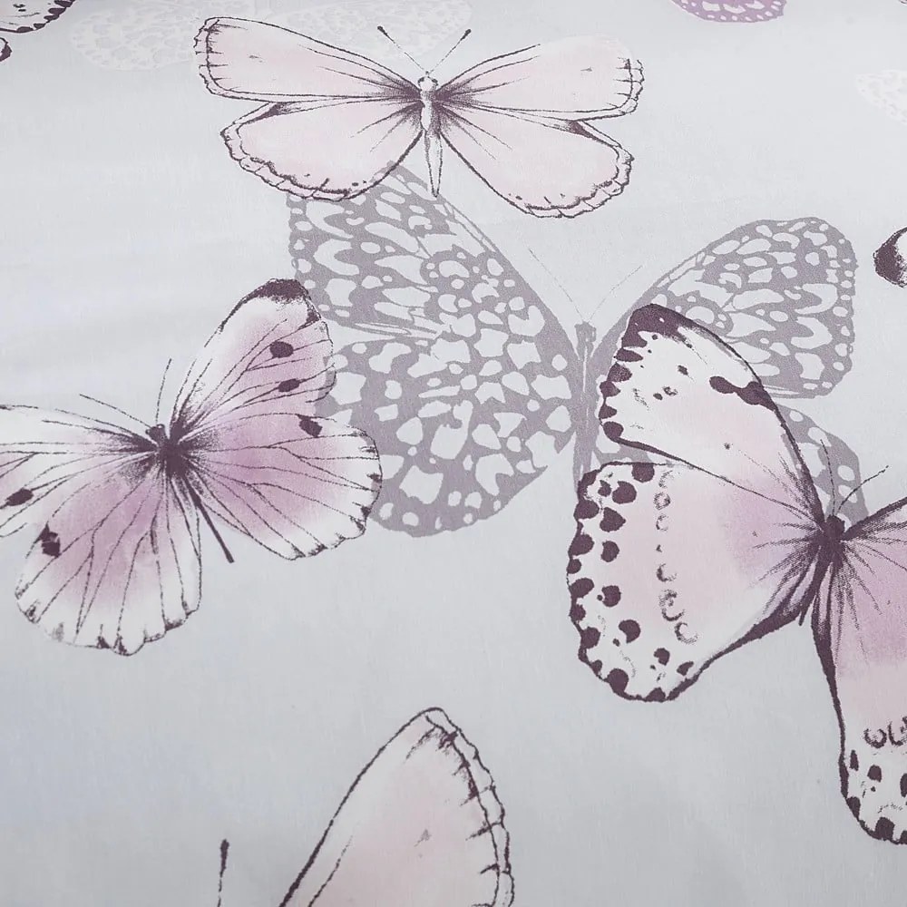 Ágyneműhuzat lepkés motívummal, 135 x 200 cm - Catherine Lansfield