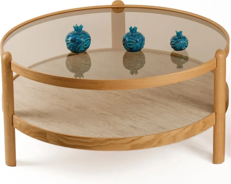 Golf 100 - Oak, Travertine