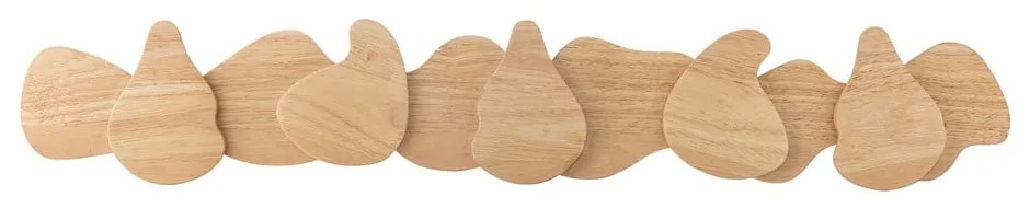 Natúr színű kaucsukfa fali fogas Ross – Bloomingville