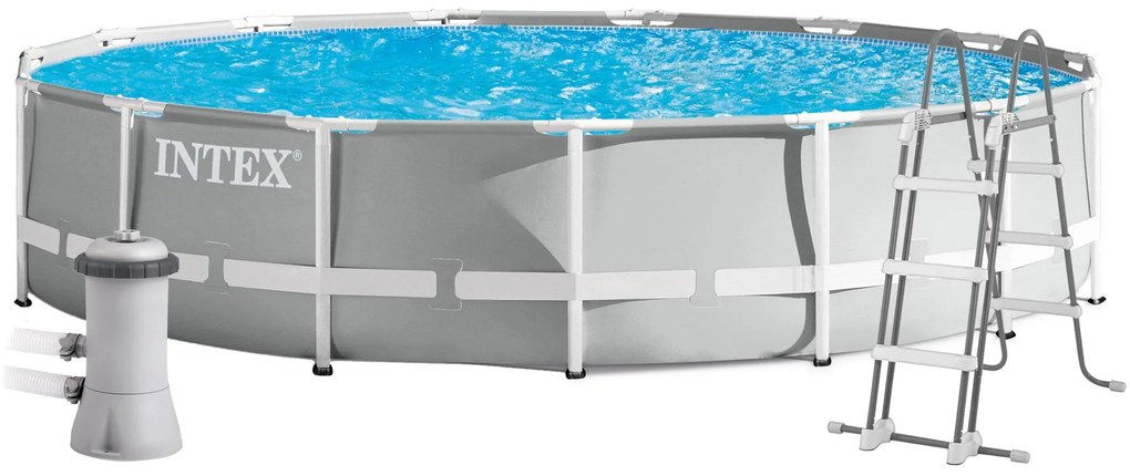 Intex Prism Frame 26724 medence 4,57 x 1,07 m | komplett medence szett szűrőberendezéssel
