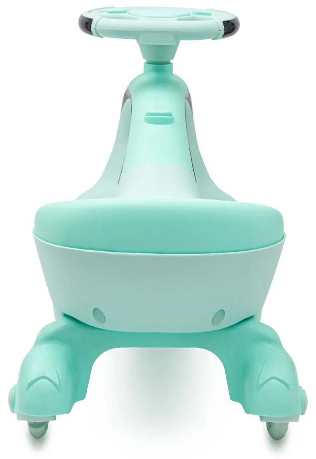 Gravitációs gyerekjármű LED-del Baby Mix G-Force zöld