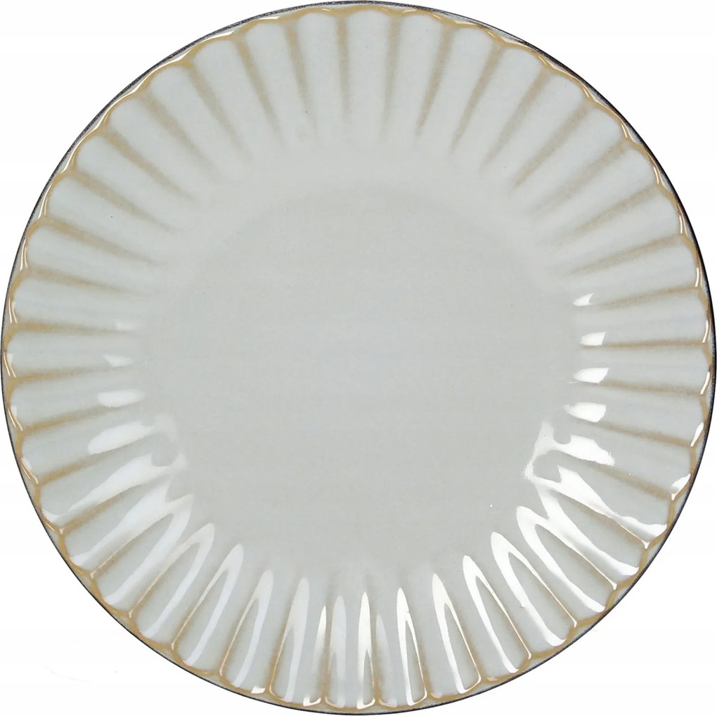 Dekoria Saggio desszertes tányér ⌀20cm szürke