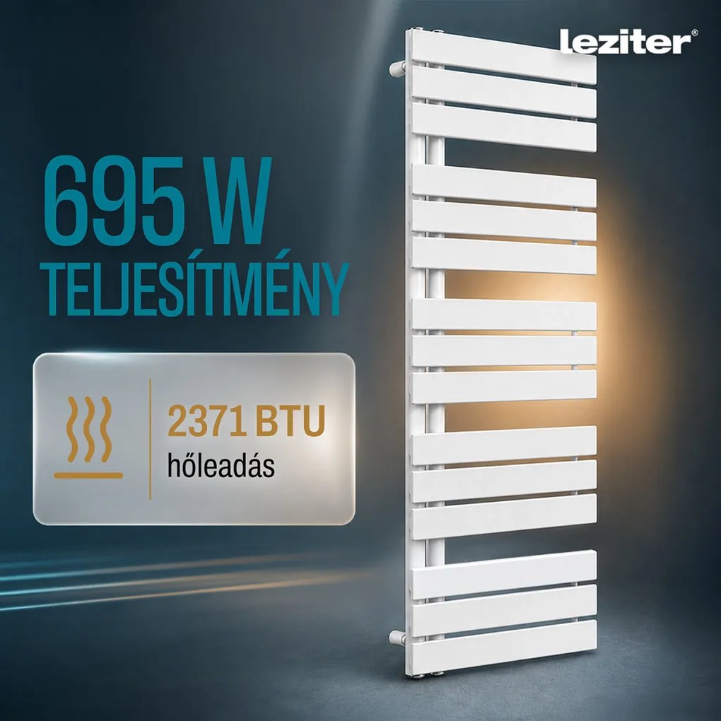 Solaro Design törölközőszárító radiátor 1400x500 mm fehér