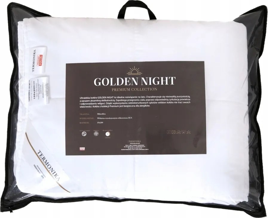 Paplan 160x200 antiallergén nyári Nyári Lengyel fehér steppelt Golden