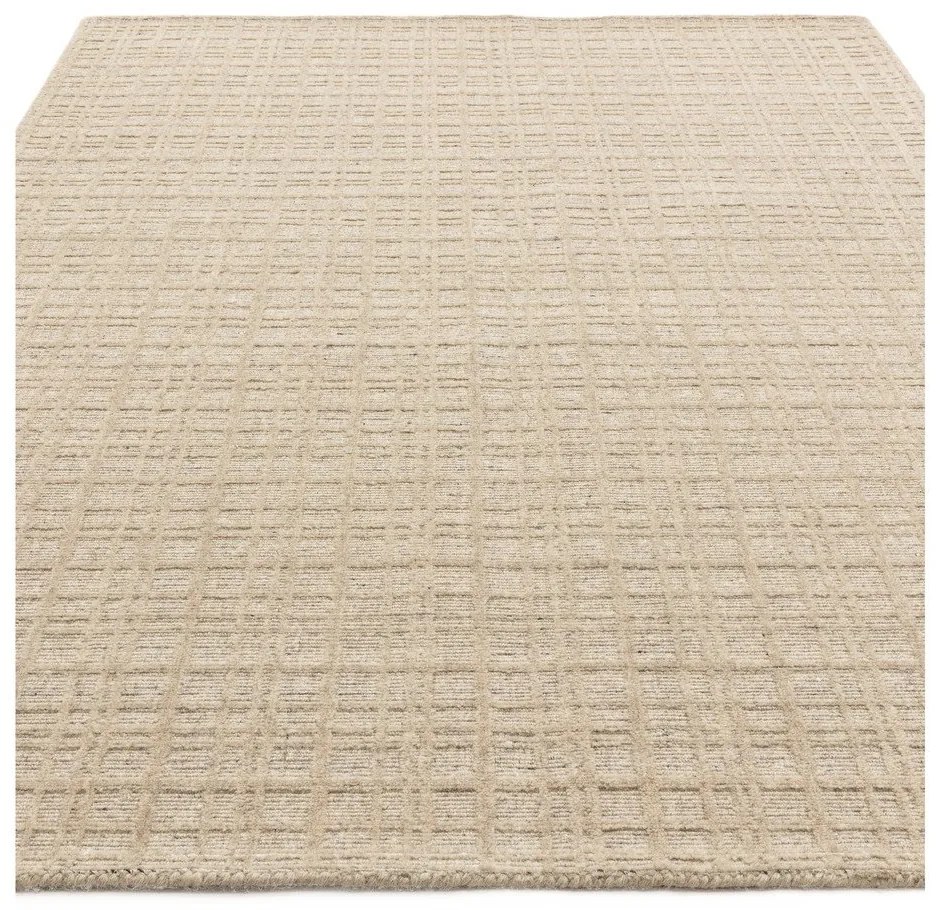 Krémszínű kézi szövésű gyapjúkeverék szőnyeg 160x230 cm Thatch Sand – Asiatic Carpets