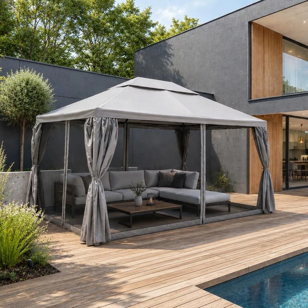 AVENBERG STANDARD Kerti pavilon 3 x 4 m
