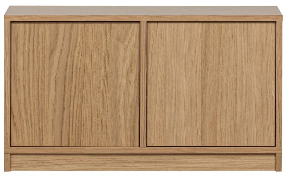 Natúr színű moduláris TV-állvány tölgyfa dekorral 77x44 cm Modulair – vtwonen