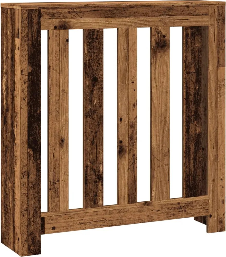 vidaXL antik fa színű szerelt fa radiátorburkolat 78 x 20 x 82 cm