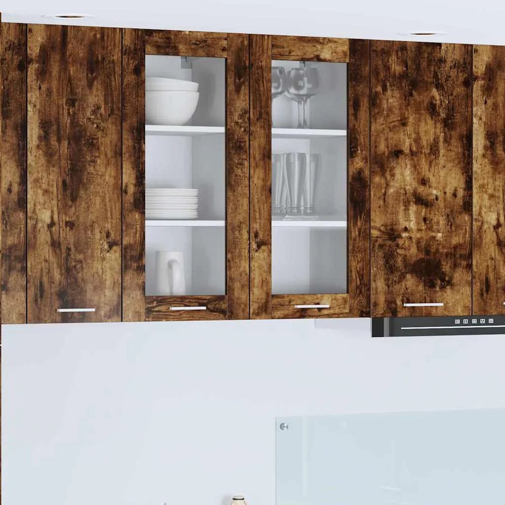 Függő szekrény Riga Füstölt tölgy 40 x 31 x 80 cm Faanyag