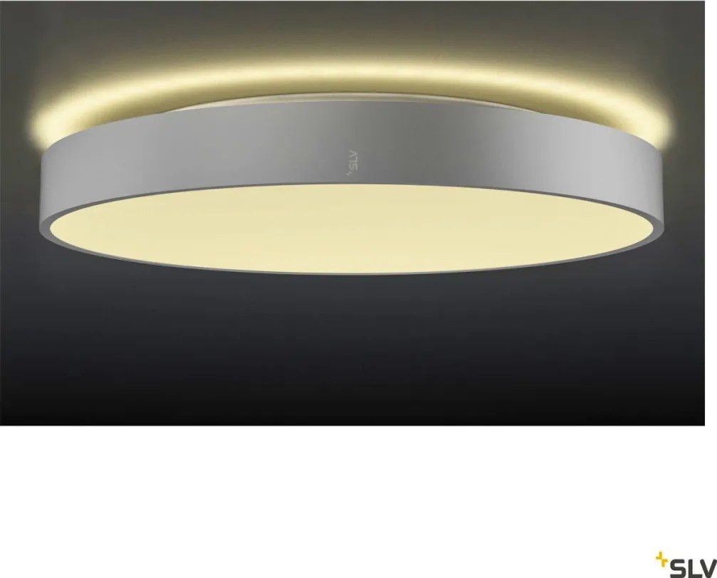 SLV 1007324 MEDO Modern Kültéri Mennyezeti Lámpa Szürke LED IP50