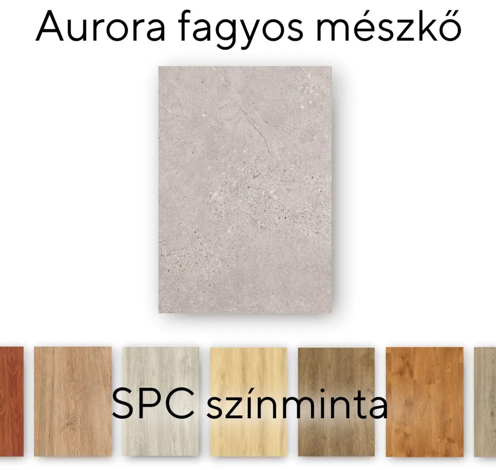 Leziter Aurora fagyos mészkő Vinyl SPC padló minta/db