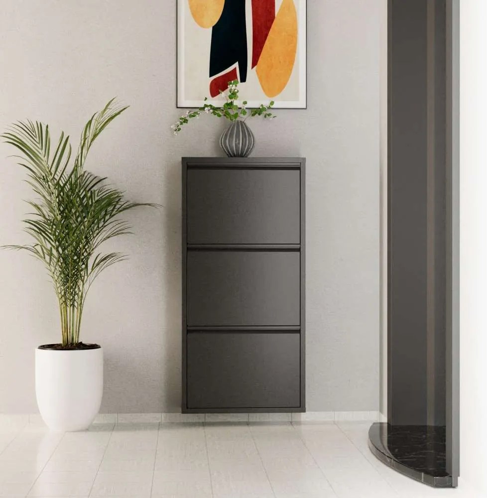 Cipősszekrény, antracit, 50 cm – TR159ORN1101