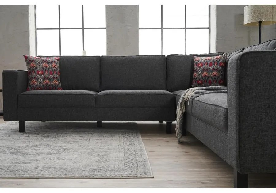 Sarokkanapé Kale Linen - Antracit