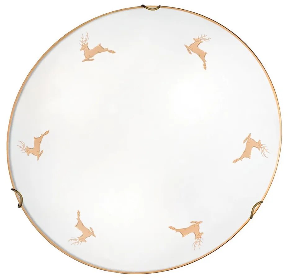 Kolarz 731.12.4.150 - Fali lámpa NONNA 2xE27/60W/230V Ø 40 cm agancs rózsaarany