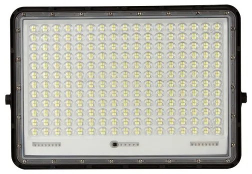 LED Kültéri napelemes reflektor LED/30W/3,2V 6400K fekete + + távirányító