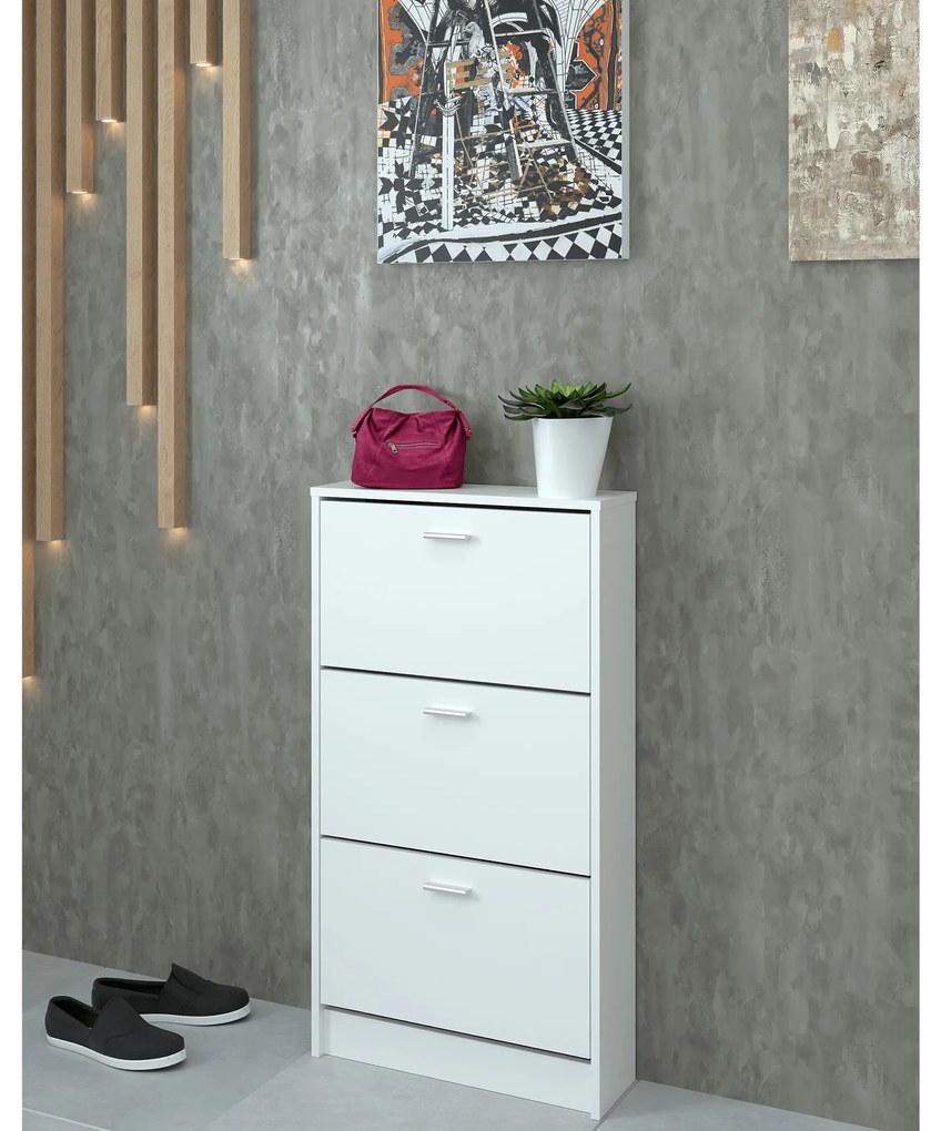 Cipőtároló (cipősszekrény) Mobby  13 (fehér). 1065340