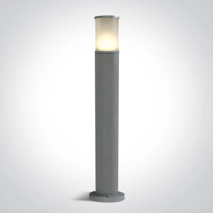ONE LIGHT 67102-G TUBE LIGHTS Modern Kültéri Állólámpa Szürke E27 IP44