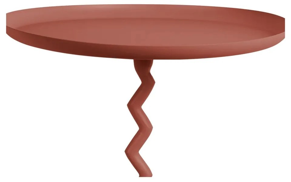 Fém kerek tárolóasztal ø 40 cm Zig Zag – Leitmotiv