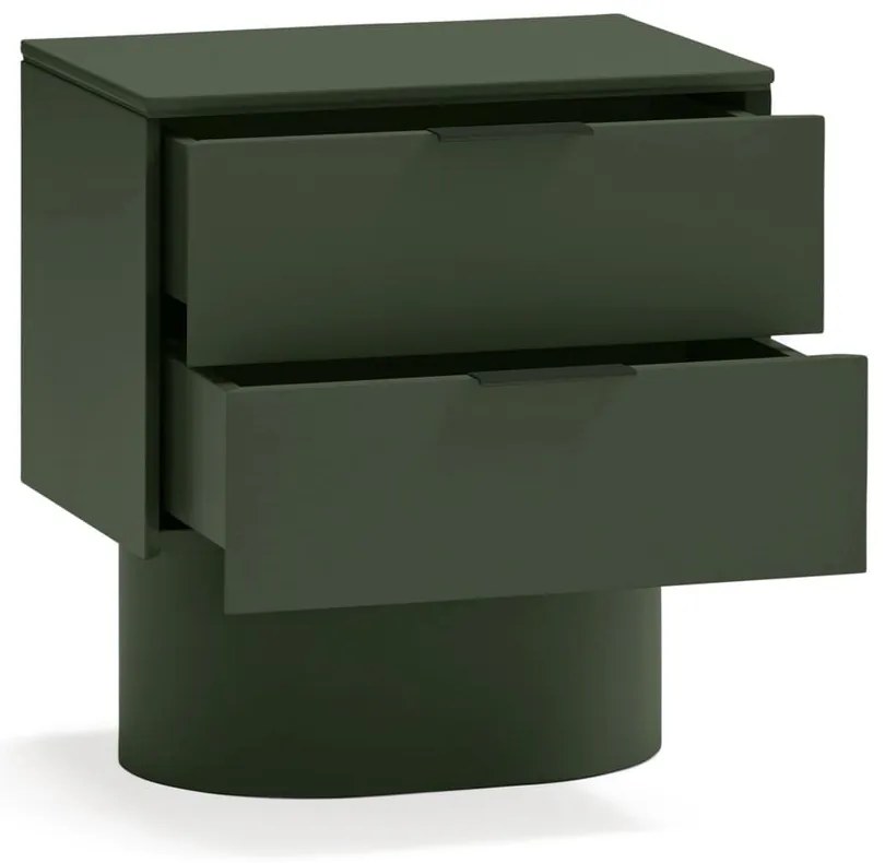 Zöld éjjeliszekrény Totem – Teulat